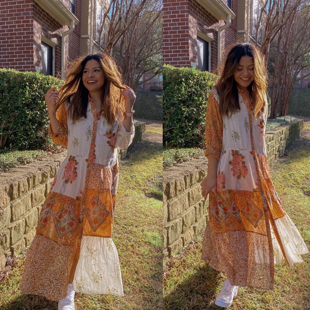 NWT Free People Days of Ditzies Maxi Dress - Picture 10 of 13